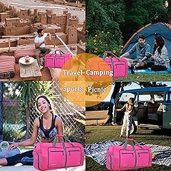 Woogwin Travel Duffel Bag Large Foldable Waterproof