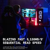 WD_BLACK SN770 1TB NVMe M.2 SSD PCIe Gen4 Gaming Drive 5150 MB/s view 2