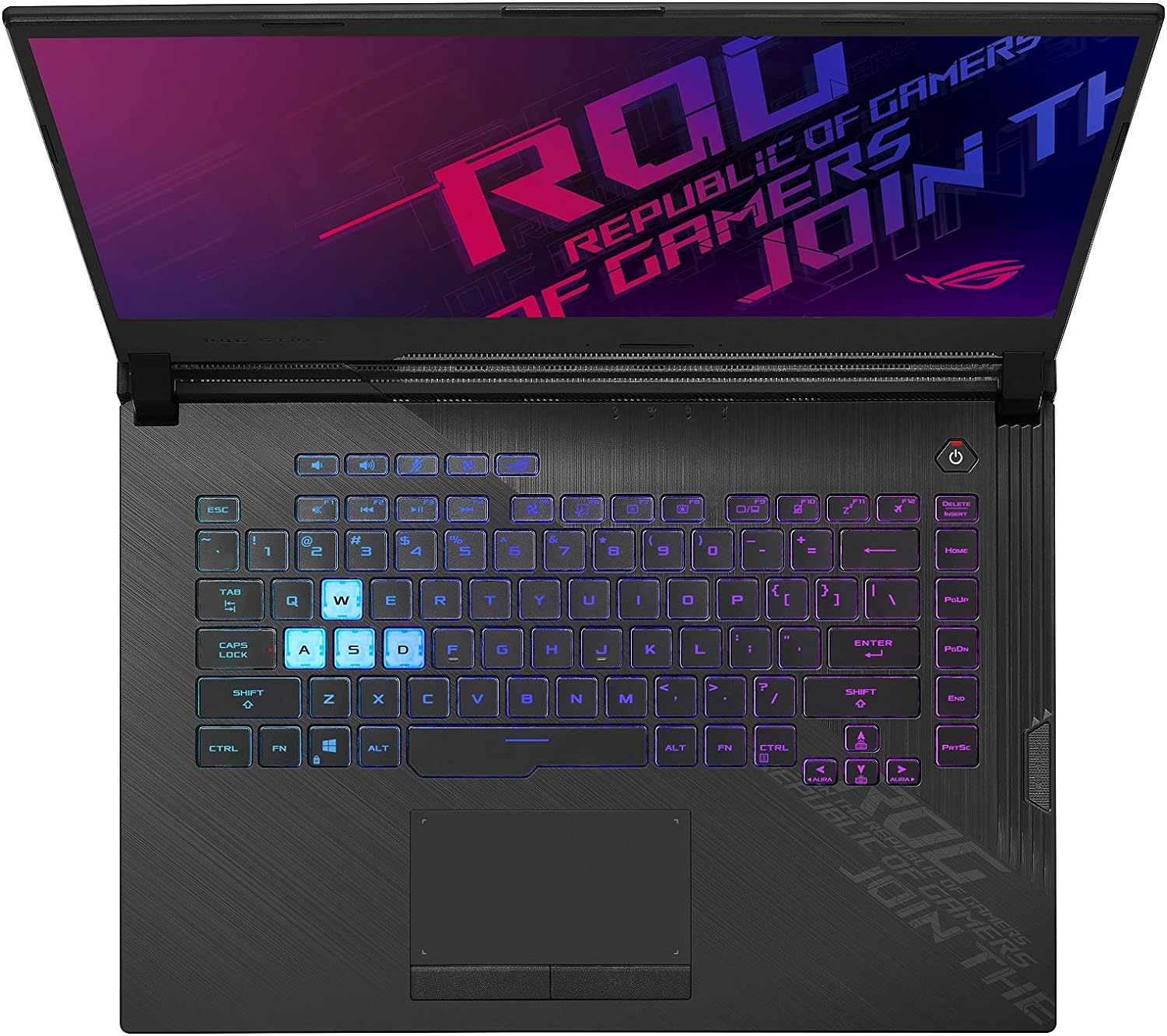 ASUS ROG Strix G15 (2020) Gaming Laptop, 15.6â€ 144Hz FHD IPS Type Display, NVIDIA GeForce RTX 2060, Intel Core i7-10750H, 16GB DDR4, 512GB PCIe NVMe SSD, RGB Keyboard, Windows 10 Home, G512LV-ES74