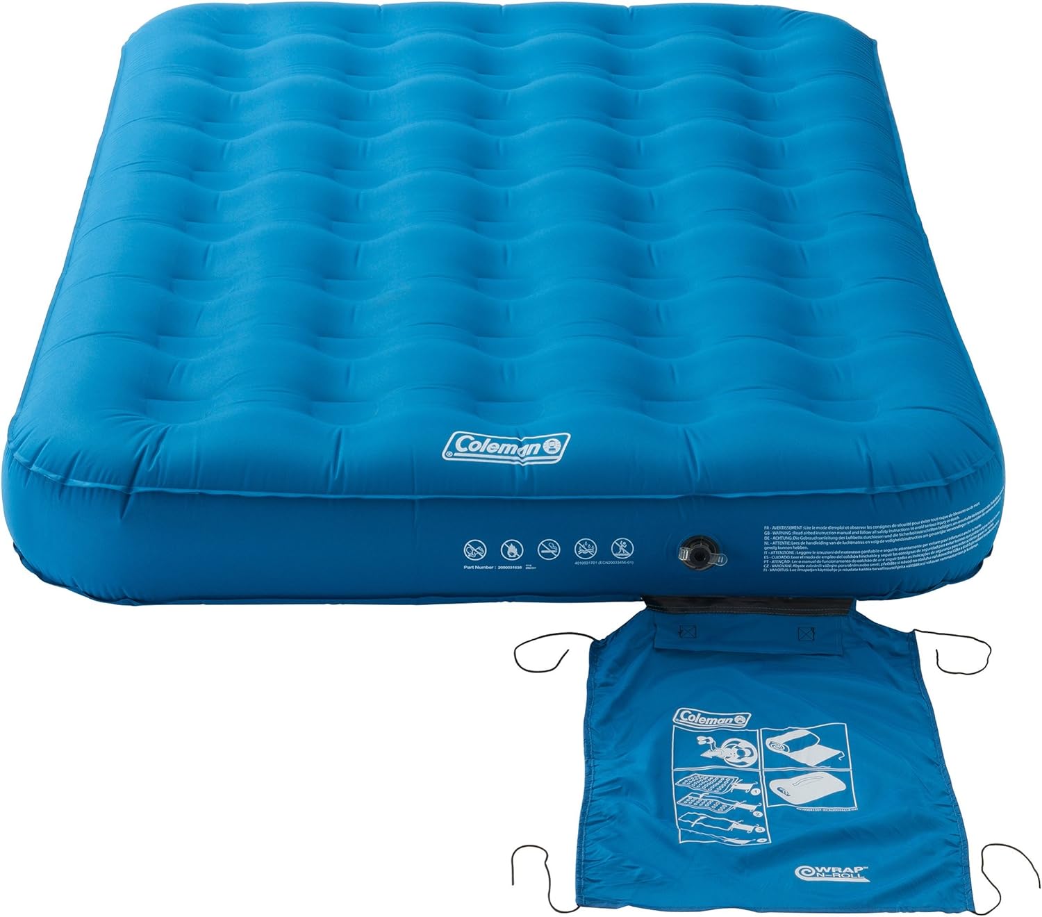 coleman airbed cot uk