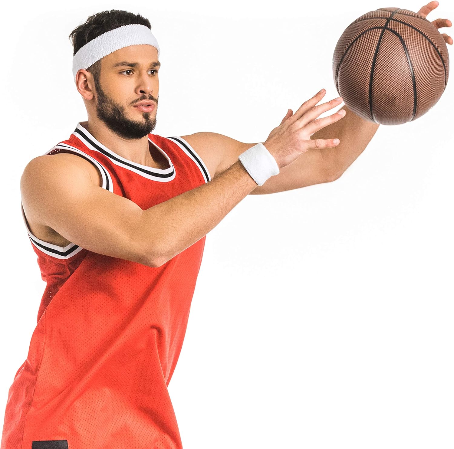 Unique Sports Headbands Team (6 Pack), Gold, One Size: Clothing