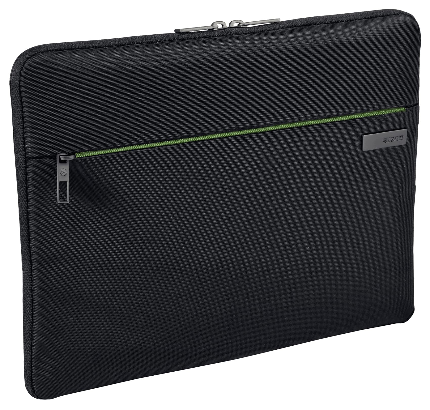 Leitz 15.6 Inch Laptop Sleeve Fleece Lined Smart Traveller Range, Black