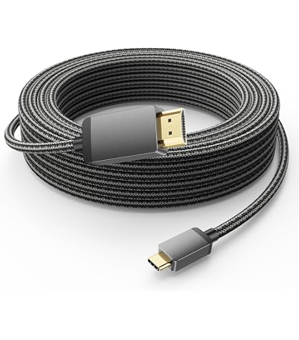 Amazon.com: YOTETION USB C to HDMI Cable 60FT with IC, 4K@60HZ