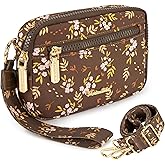 Montana West Wristlet Wallets for Women Nylon RFID Small Crossbody Phone Purse, with Built-in Card Slots for Gift