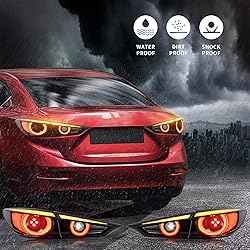 VLAND LED Sequential Tail Lights Compatible for