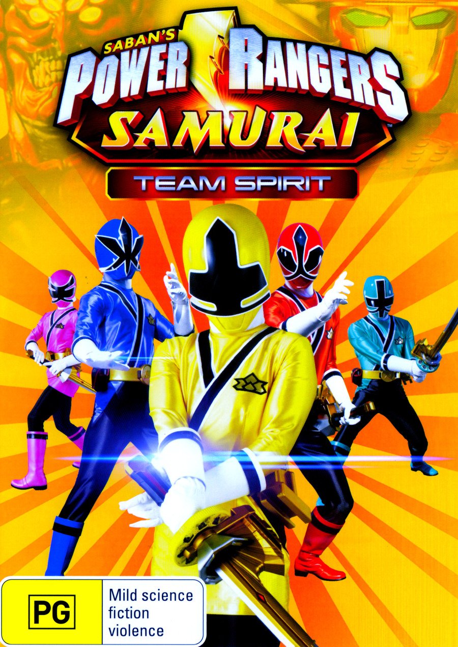 Amazon Com Power Rangers Samurai Volume 3 Team Spirit Non