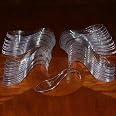50-Pack Asian Spoons - Disposable Plastic Appetizer & Dessert Spoons, 5 Inch Length