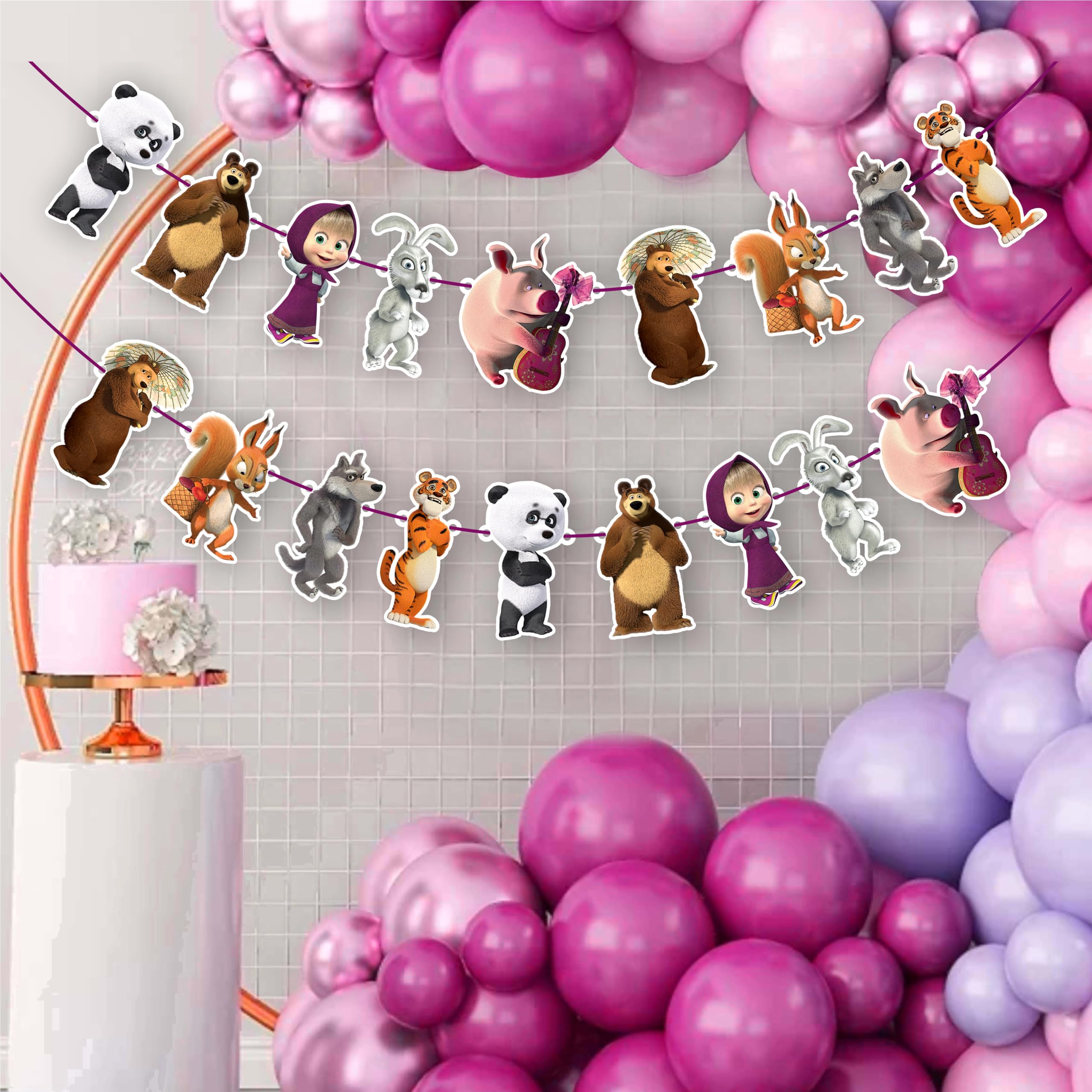 Seyal®Maasa and Bear Garland Decoration