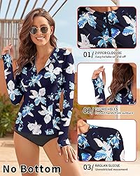 WOWENY Women Rash Guard Sleeveless Swim Shirts UPF
