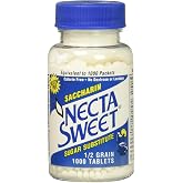 Necta Sweet Sugar Substitute 1/2 Grain 1000 Tablets (Pack of 3)