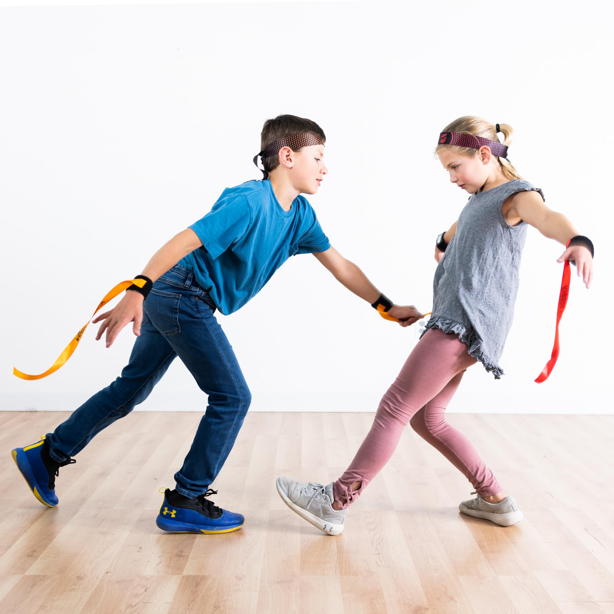 Fat Brain Toys Ribbon Ninja Game - Active Ribbon-Snatching Indoor or Outdoor Ninja Kids Toys for Kids & Teens