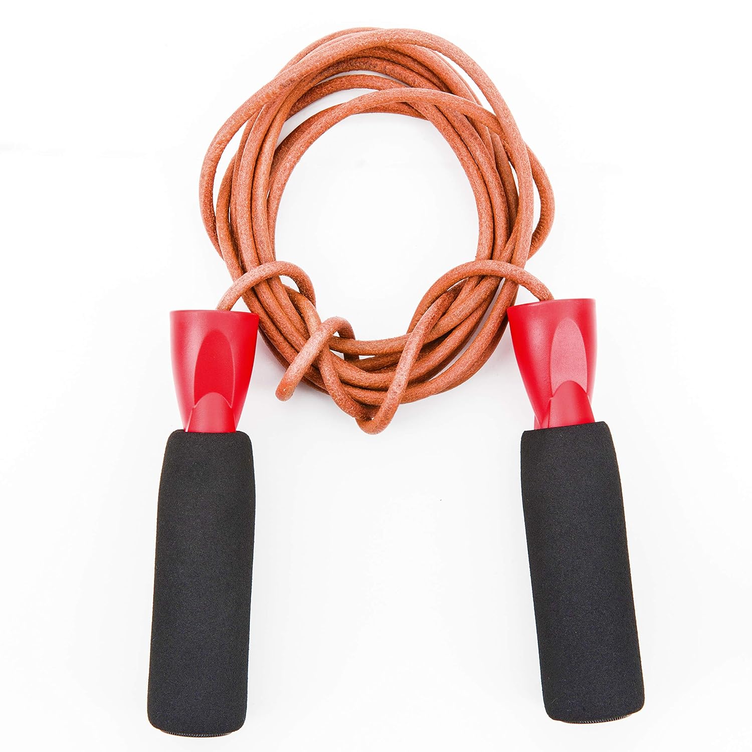 UFC Leather Jump Rope Black, ball bearings, Heavyduty leather rope 5mm