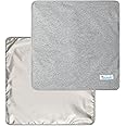 EstyFanZ Gray Faraday Blanket - (1 Piece) EMF Blocker for Home, Comfy Radiation Protection While Using Your Laptop and Phone, Ideal Against Cell Signal, WiFi, Bluetooth, RF and Unwanted Signals