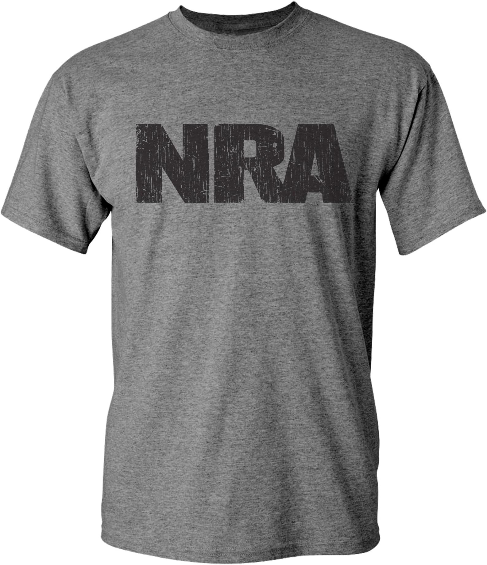 Authentic Distressed Black Logo Tee - Officially Licensed