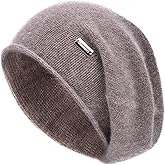 jaxmonoy Slouchy Knit Beanie Hat for Women Winter Soft Warm Ladies Laightweight Slouch Knitted Skull Beanies Cap