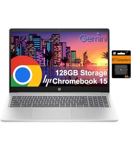 Amazon.com: HP 15.6 HD Premium Chromebook, Intel Celeron N