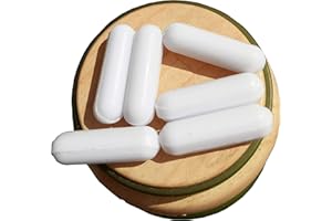 BBTCTY Magnetic Stirrer Stir Bar PTFE Magnetic Mixer Stir Bars (7X25mm, Cylinder Shape, 10PCS)