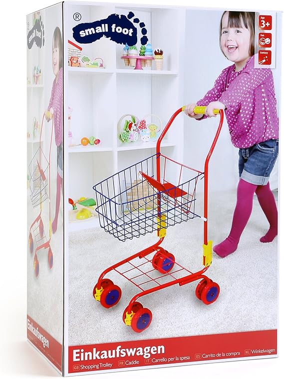toy shopping trolley with doll seat