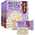 MAGIC SPOON Treats - High Protein, Low Carb, Keto Friendly, Low Sugar, Gluten Free, Crispy Protein Bar Cereal Bar, On-The-Go Healthy Snack (Salted Caramel, 8 Bars)