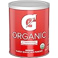 G ESSNTL Organic Gatorade Thirst Quencher Powder, Strawberry, 50.9 oz Canister (Pack of 3)