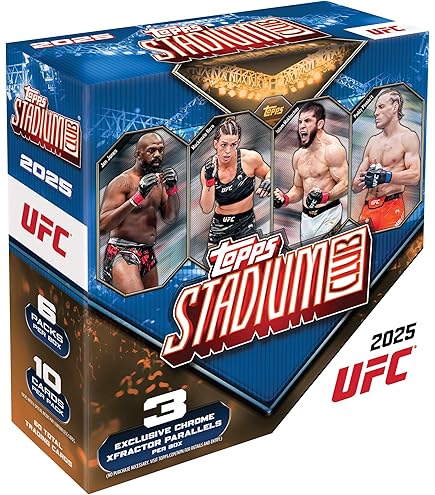 Amazon.com: 2022 Panini Prizm UFC BLASTER box (6 pks/bx