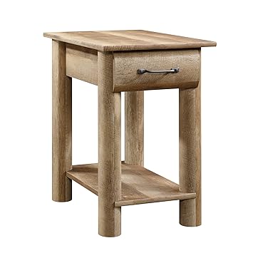 Sauder 416561 Boone Mountain Side Table L 15 83 X W 22 68 X H 23 94 Craftsman Oak Finish