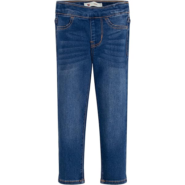 Jeans De Mezclilla Ajustados Lucky Brand Para Niñas
