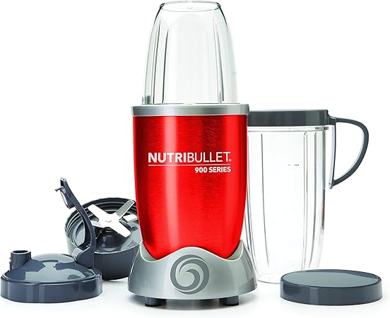 Nutribullet 900 W Rot Amazon De Kuche Haushalt