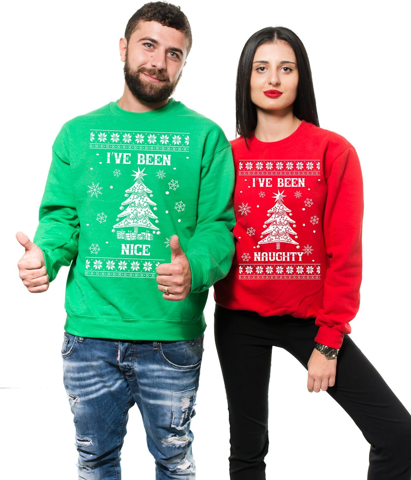 Silk Road Tees Christmas Party Couple Sweatshirts Couple Matching Funny Christmas Party Sweater