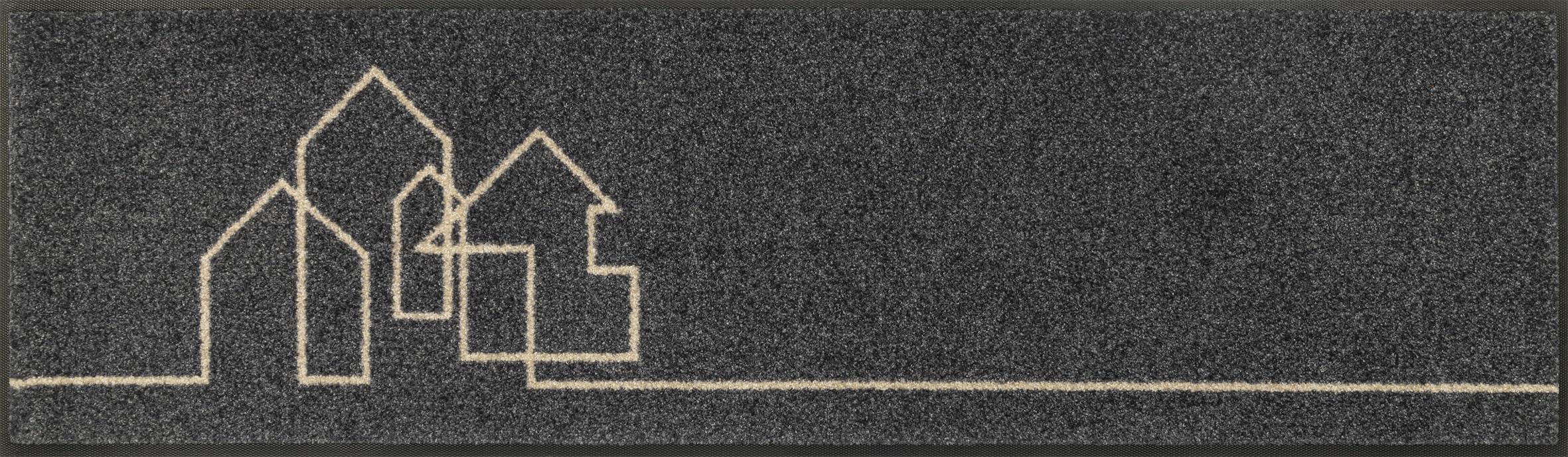 wash+dry doormat, Linestreet 35x120cm, inside and outside, washable