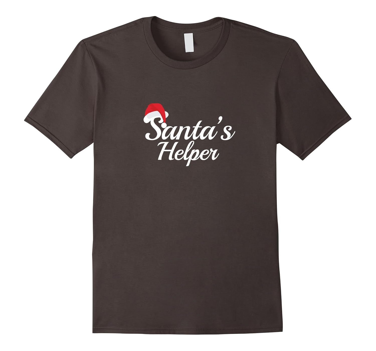 Funny Merry Christmas Santas Helper Gift T-Shirt-ANZ