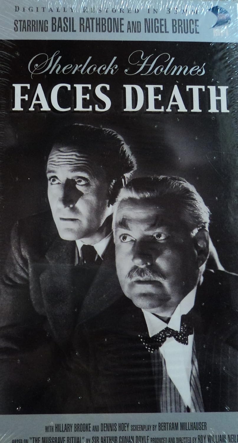 Sherlock Holmes Faces Death [VHS]