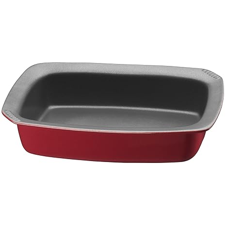 Kaiser Inspiration Braten- und Auflaufform, Keramik antihaftbeschichtet, hitzebeständig, mikrowellenfest, stapelbar, 31 5 x 2
