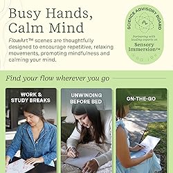 Lifelines FlowArt Activity Pad, 2-Pack - Guided Art