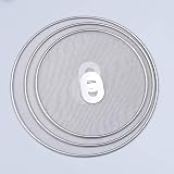 TheStriven 3 Piece Mesh Splatter Screen Stainless Steel Splash Guard Fry Pan view 8