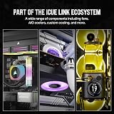 Corsair iCUE LINK RX120 RGB 120mm PWM Fan Black view 8