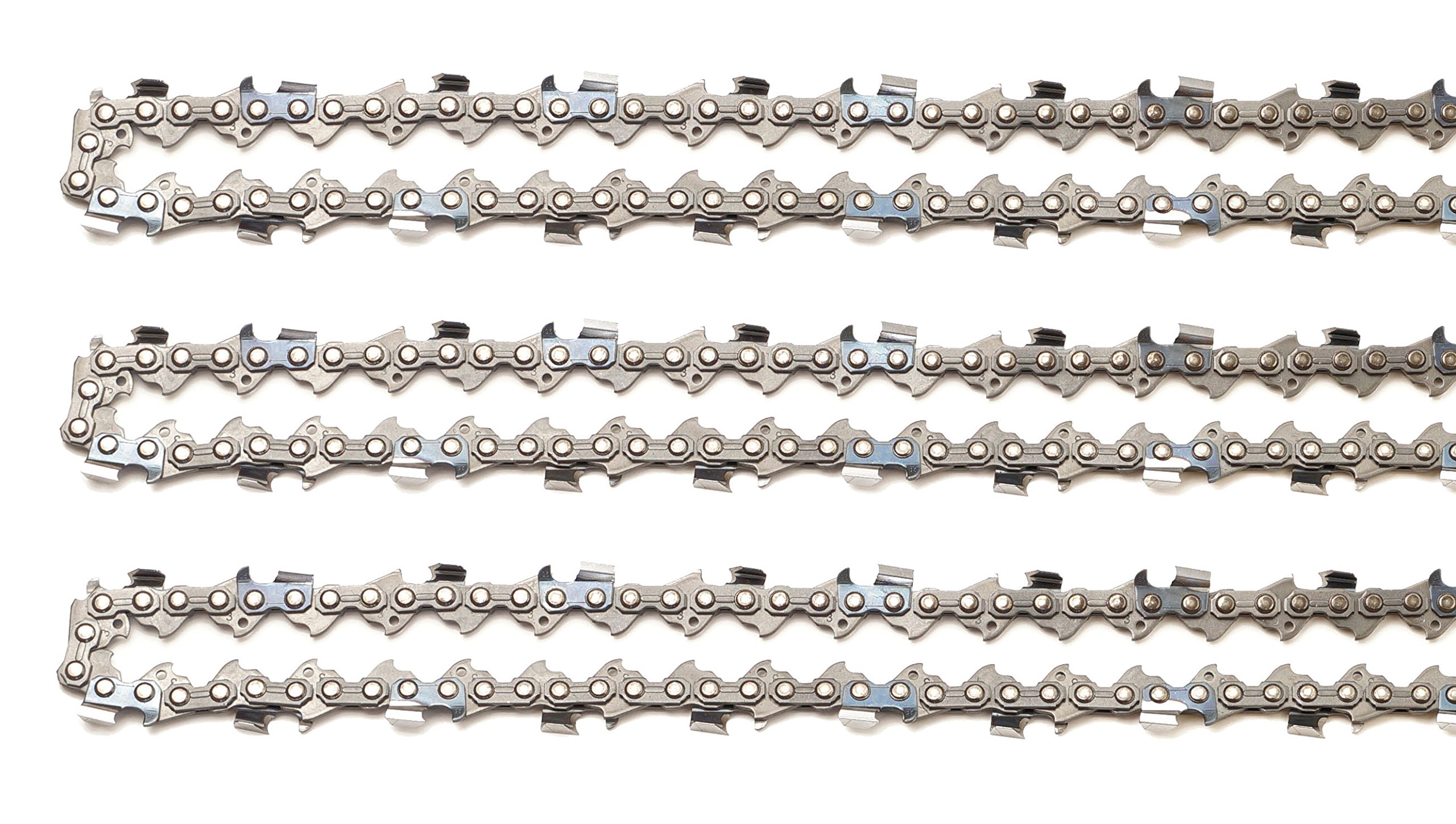 3 Tallox Chainsaw Chains .325 0.058" 1.5 mm Gauge 78 Drive Links 20 Inch
