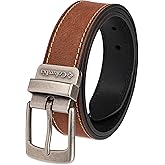 Columbia Men's 2-in-1 Reversible Casual Leather Belt for Versatile Everyday Style