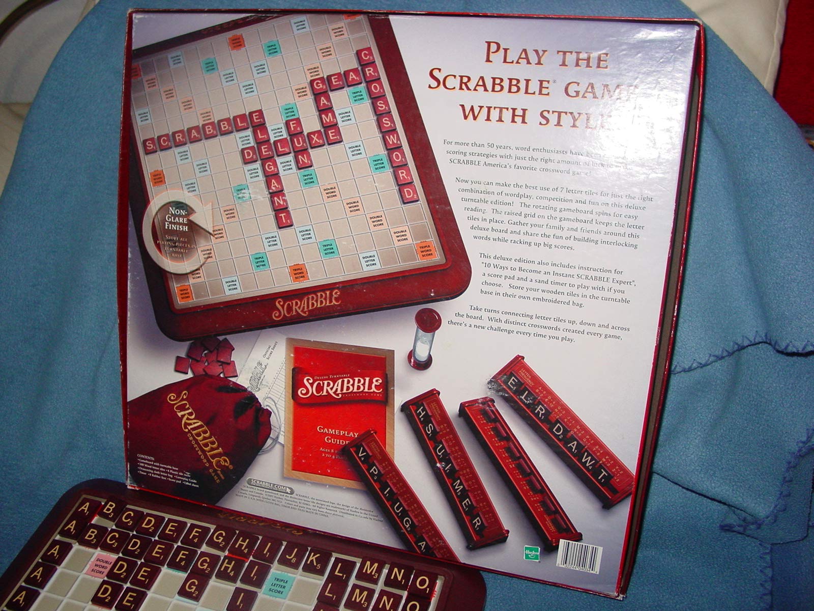 Hasbro Gaming Deluxe Turntable Scrabble Pricepulse