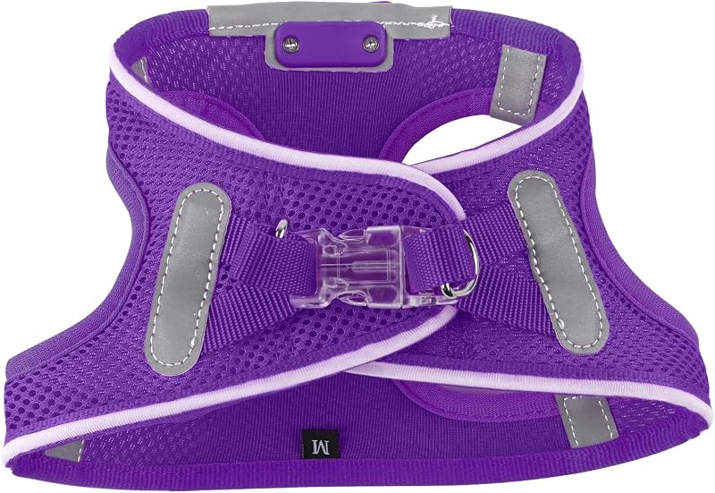 Pettorina luminosa per cani, ricaricabile a LED, pettorina luminosa
