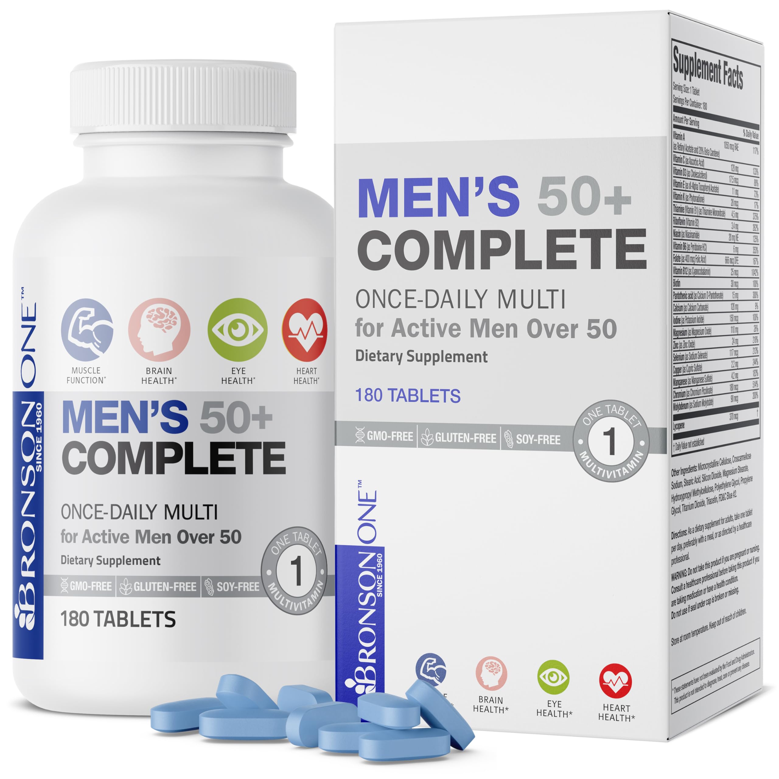 Mens 50+ Complete Multivitamin