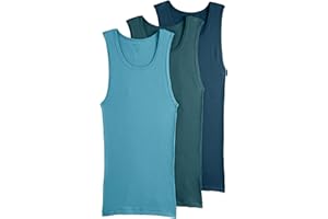Jockey Men's Undershirt 100% Cotton Tall Man A-Shirt Tank - 3 Pack
