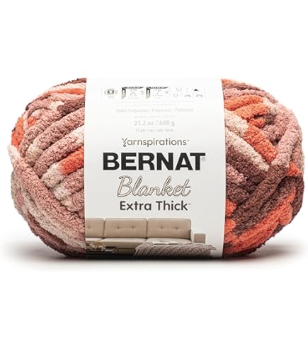Amazon.com: Bernat Blanket Extra Thick Potpourri Yarn - 1 Pack of