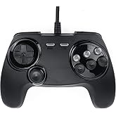 BrawlerGen Genesis Mini Controller 6 Button Genesis Mini/PC/MAC/Switch USB Compatible