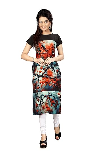 crepe kurtis