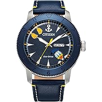 Citizen Relógio masculino Eco-Drive Disney Mickey Mouse Explorer