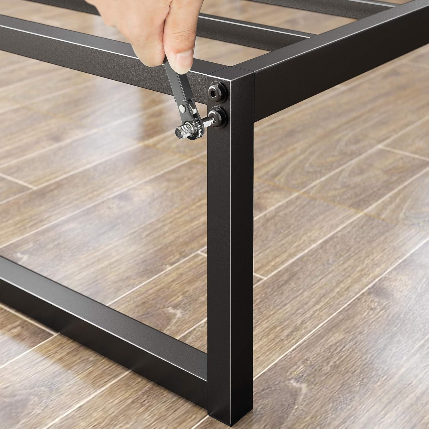 Zinus Lorelei 12 Inch Platforma Metal Bed Frame, Platform Bed Frame, Twin: Furniture & Decor