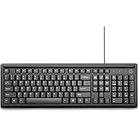 HP 100 Wired USB Keyboard