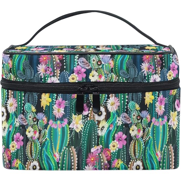 Ubuntu Life Kuba Pouch – Make-up-Tasche Aus Baumwollleinen Mit Afrikanischem Druck, Klein, Für Reisen & Alltag