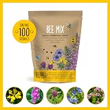 Seedball Bee Mix Seed Bombs 100 Seed Balls Pack Wildflower UK Native view 2